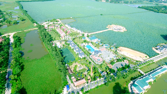 Khu nghỉ dưỡng ven đô “hút” khách Hà Nội - 6