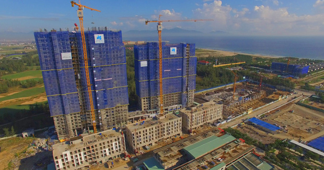 Condotel Cocobay chính thức thức cất nóc, dự kiến mở cửa tháng 4/2018 - 2