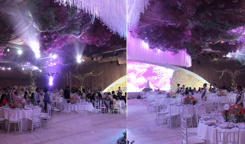 Thu Thảo và chồng đại gia ôm hôn đắm đuối trong tiệc cưới xa hoa - 11