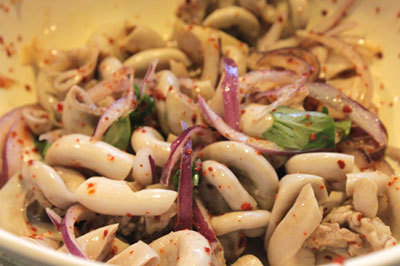 "Phát cuồng" với món tràng heo trộn chua cay - 6