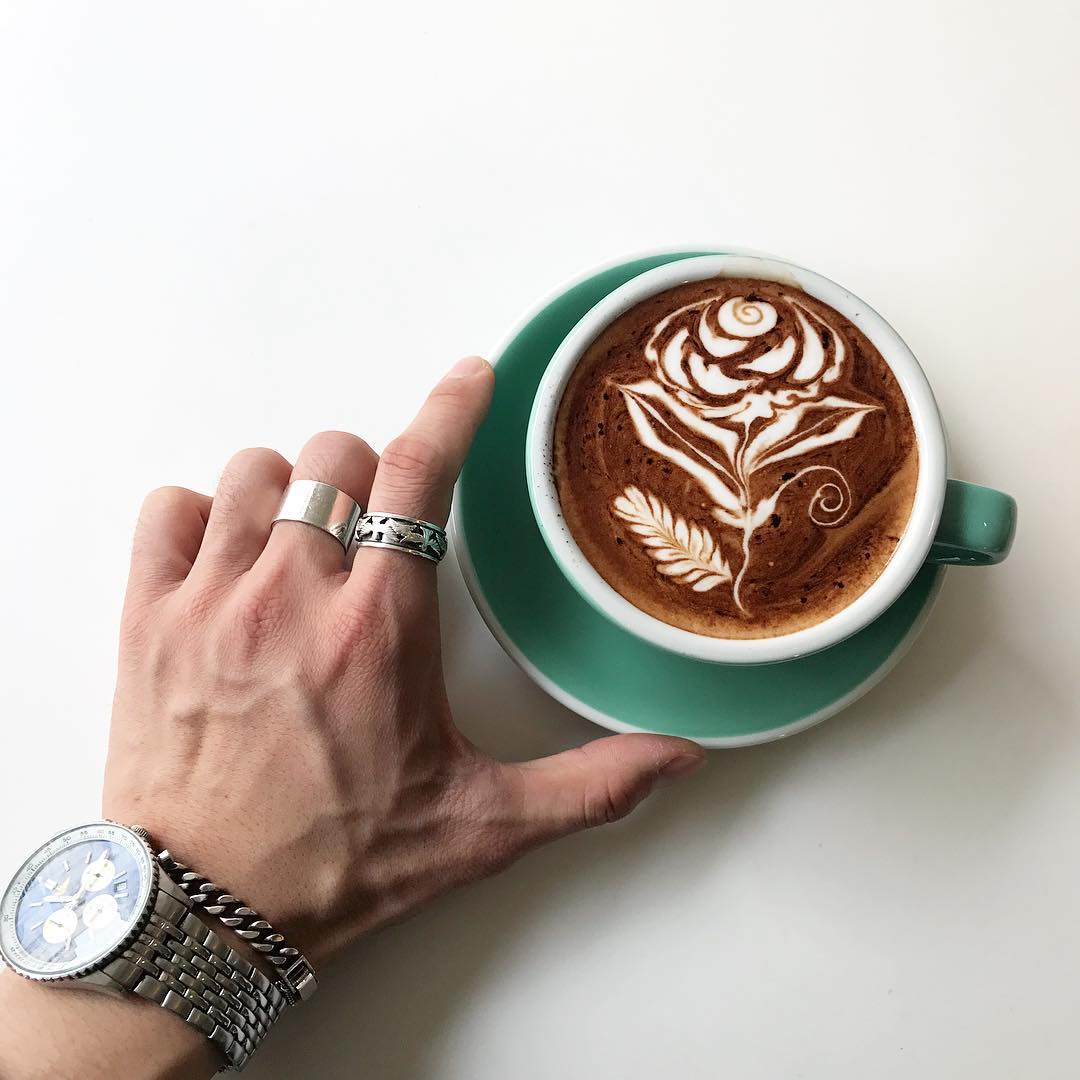 Tròn mắt trước những tuyệt tác trên ly cà phê của “soái ca” Hàn Quốc - 6