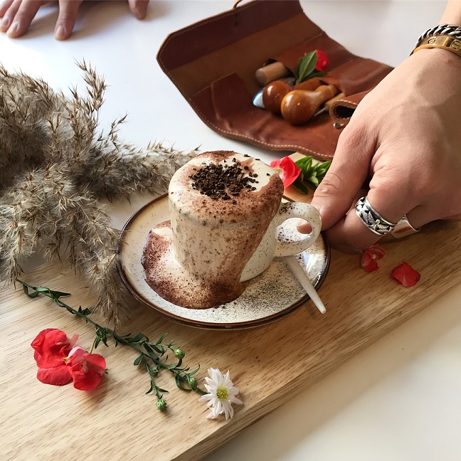 Tròn mắt trước những tuyệt tác trên ly cà phê của “soái ca” Hàn Quốc - 7