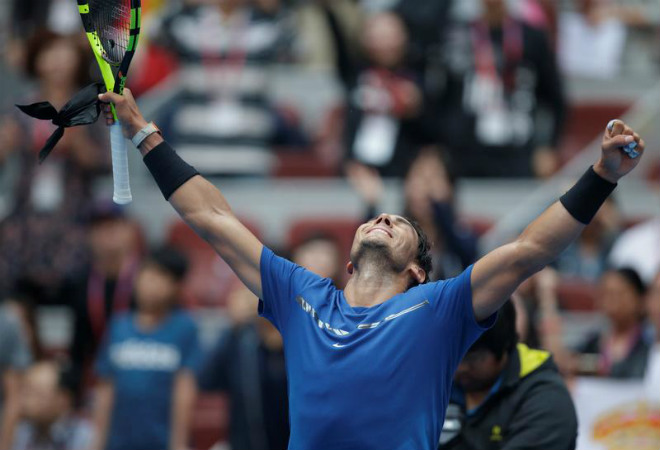 Nadal - Dimitrov: Bùng cháy & &#34;kết liễu&#34; trong set 3 (Bán kết China Open) - 1