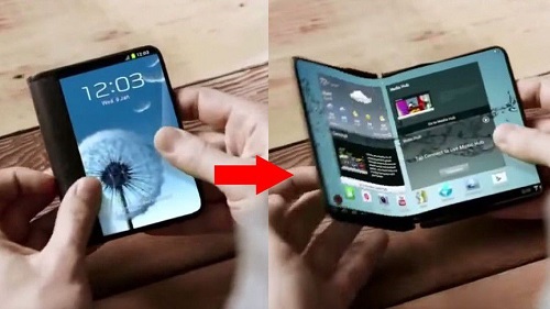 Smartphone màn hình gập Galaxy X sắp ra mắt - 1