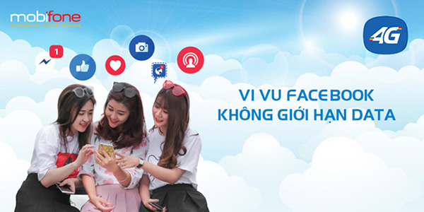 Lướt Facebook bằng 4G MobiFone tốc độ cao chỉ 20.000đ/tháng - 1