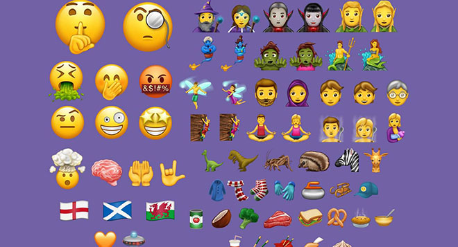 Chiêm ngưỡng hàng trăm emoji mới sẽ đến với iOS 11.1 - 1
