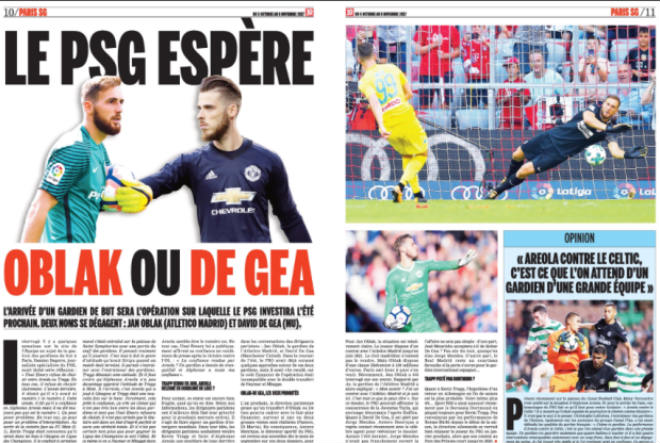 PSG lại chơi ngông: 100 triệu euro mua De Gea, MU – Mourinho lo sợ - 1