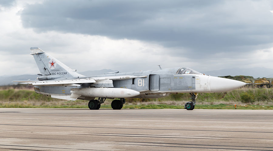 Chiến đấu cơ Su-24 Nga gặp nạn ở Syria, tổ bay tử vong - 1