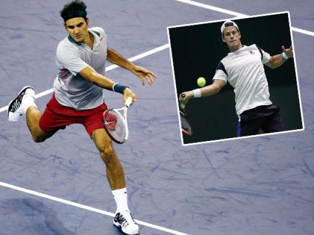 Federer - Schwartzman: Đẳng cấp giao bóng như thần