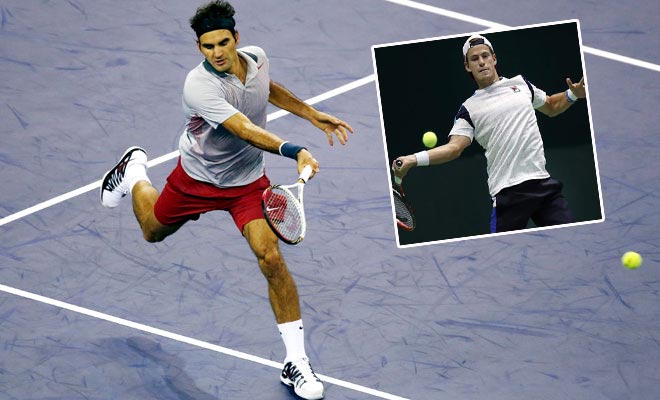 Federer - Schwartzman: Đẳng cấp giao bóng như thần - 1