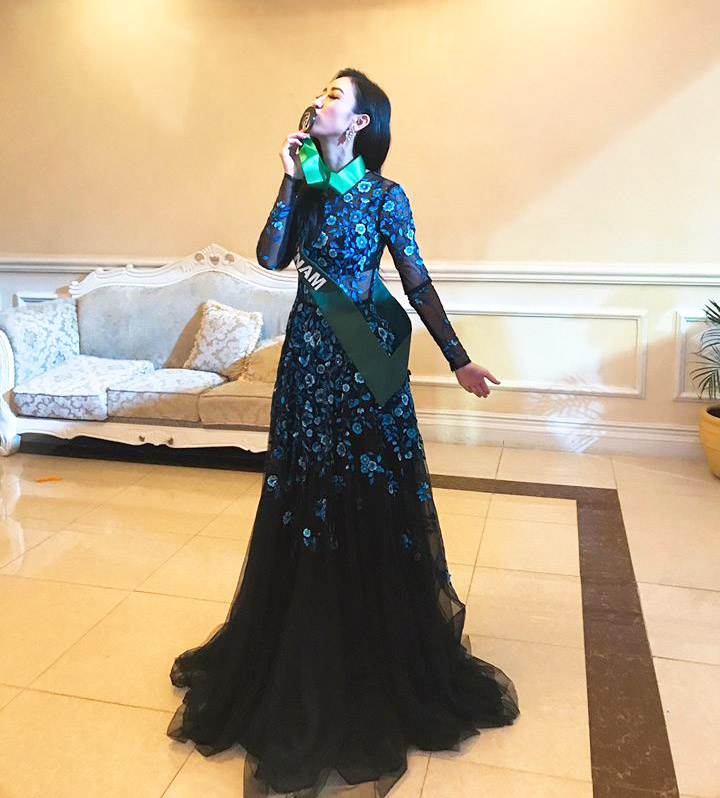 Đại diện Việt đoạt giải đồng thi tài năng Hoa hậu Trái Đất - 1