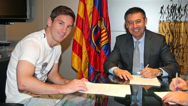 Barcelona “bán” sân Nou Camp, trả lương khủng giữ chân “độc tài” Messi - 1