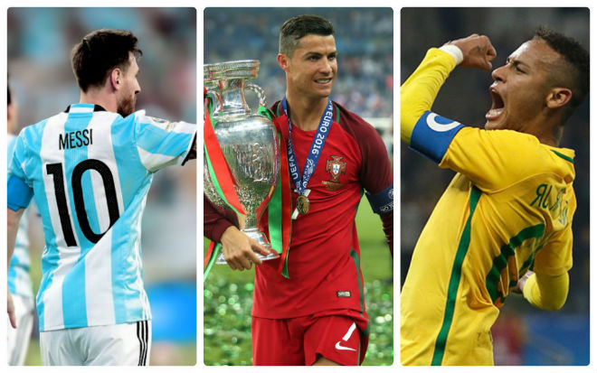 Choáng ngợp dàn SAO 1 tỷ euro dự World Cup: Ronaldo cặp Messi & Neymar - 1
