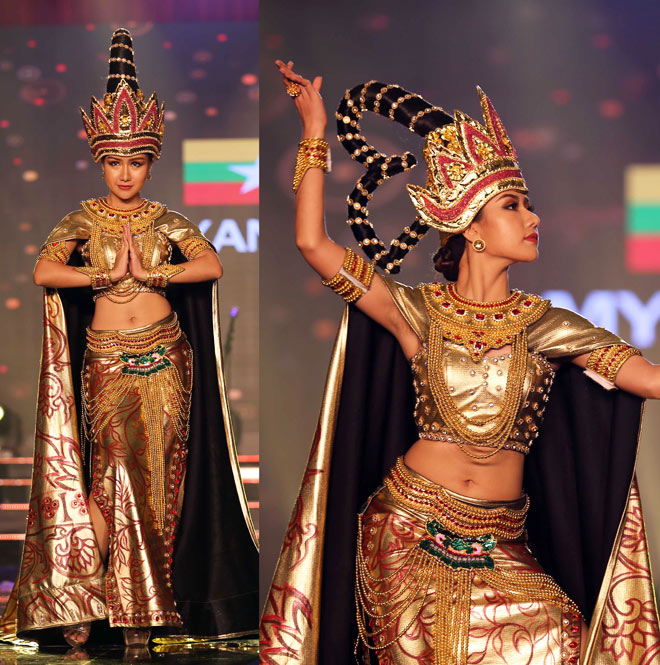 Quốc phục như bikini áp đảo hoàn toàn tại Hoa hậu Hòa bình - 6