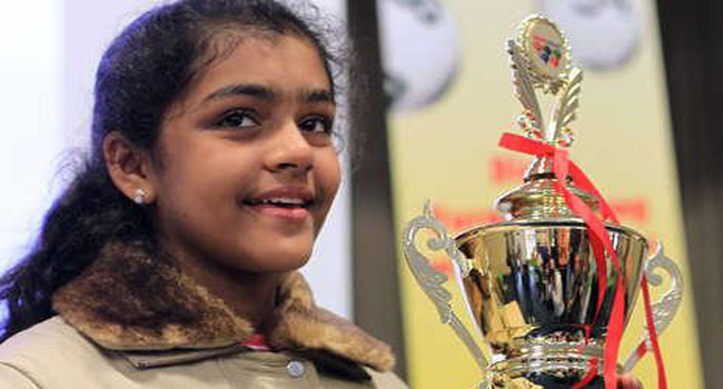 3. Priyanshi Somani. 12 tuổi, Priyanshi Somani trở thành thí sinh nhỏ tuổi nhất và là quán quân của kỳ thi Tính nhẩm thế giới, năm 2010. Để có thành quả đó, Priyanshi Somani đã hoàn thành các phép nhân và tính căn bậc 2 của số có 5 chữ số với kết quả chính xác 100%. Cô bé đã được ghi danh trong sách kỷ lục thế giới Limca.