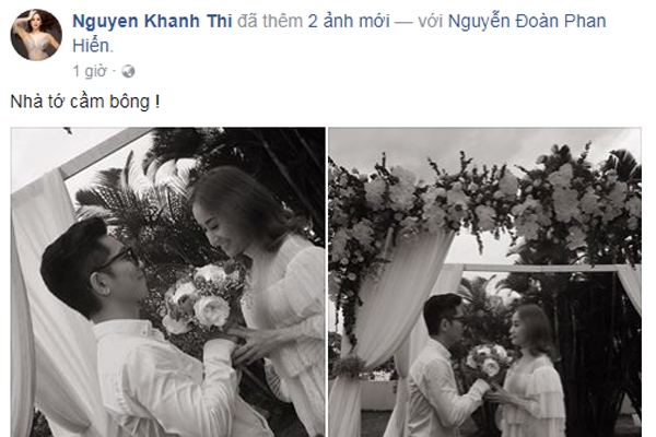 Rò rỉ ảnh chụp trước khi cưới của Phan Hiển, Khánh Thi? - 1
