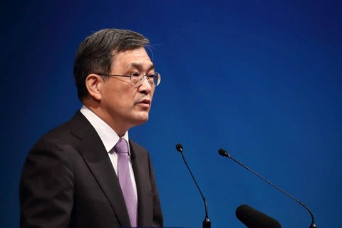 CEO Samsung Electronics tuyên bố từ chức - 1