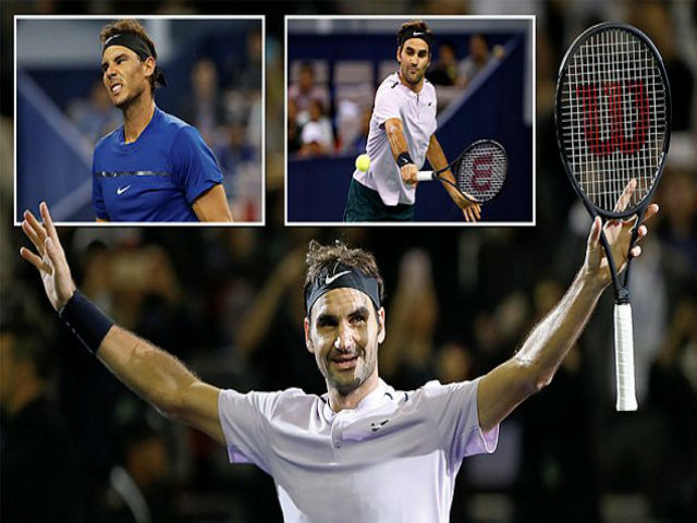 Chung kết Thượng Hải masters: Federer ”hành hạ” Nadal & phút giây vỡ òa