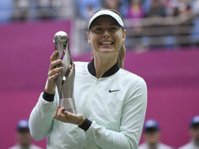 Sharapova vô địch Thiên Tân: Nữ hoàng rũ bùn đứng dậy sáng lòa