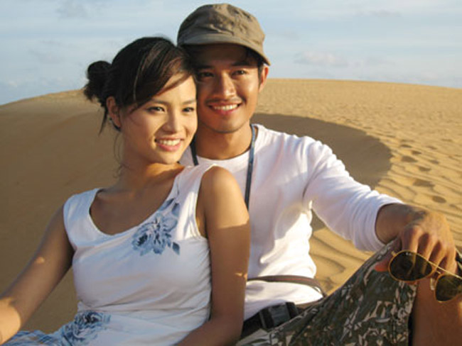 Vào năm 2007, người đẹp cũng từng kết hợp với Quý Bình trong phim Chuyện tình công ty quảng cáo.