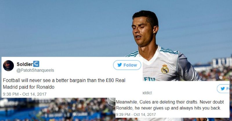 Ronaldo &#34;thông nòng&#34; Liga: Triệu fan vỡ òa, báo giới quỳ rạp - 4