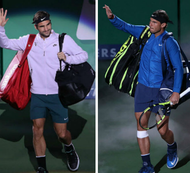 Chung kết Thượng Hải Masters: Federer &#34;hành hạ&#34; Nadal & phút giây vỡ òa - 1
