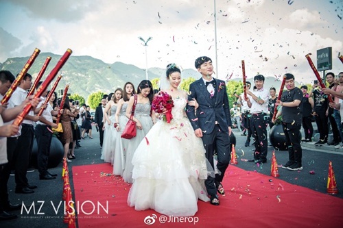 Choáng ngợp lễ cưới thế kỷ của đại thiếu gia và tiểu thư TQ - 2