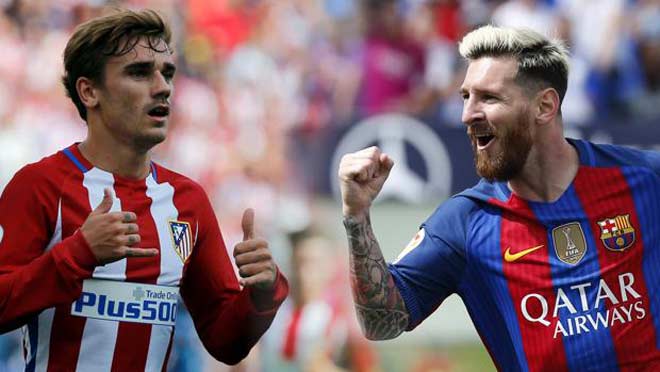 Messi &#34;say đắm&#34; Griezmann: MU bối rối, Suarez dễ bật khỏi Barca - 1