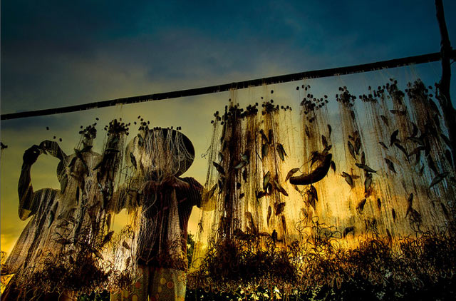 Những hình ảnh tuyệt đẹp về mưu sinh mùa nước nổi ở miền Tây - 8