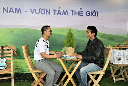 Vinamilk đồng hành cùng “ngày hội việc làm Bách Khoa 2017” - 1