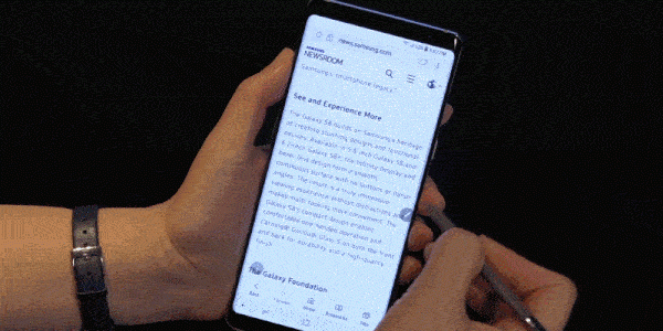 Bút S Pen trên Galaxy Note8: &#34;Vũ khí&#34; chinh phục mọi lứa tuổi - 7