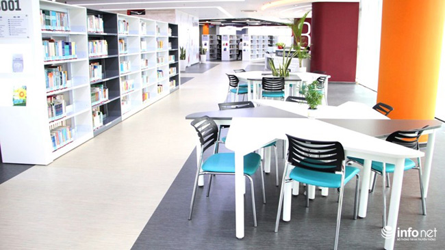 Chiêm ngưỡng thư viện trường đại học "sang chảnh" nhất Việt Nam - 12