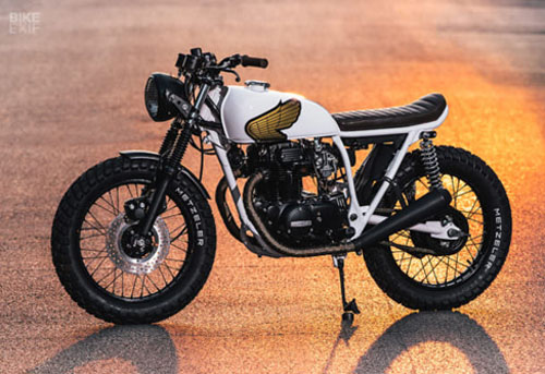 &#34;Mê mệt&#34; với bản độ Honda CB360T 1976 tặng bạn gái - 6