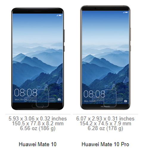 Huawei Mate 10 với Mate 10 Pro: Đâu là điểm khác biệt? - 1