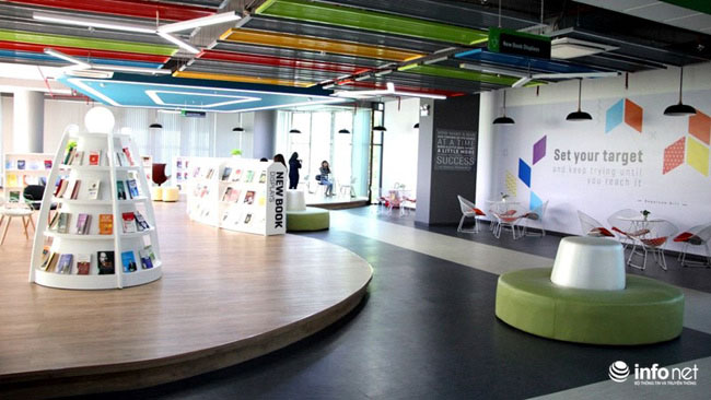 Chiêm ngưỡng thư viện trường đại học "sang chảnh" nhất Việt Nam - 5