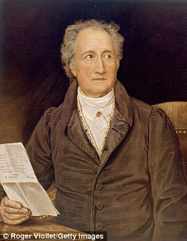 1. Johann Goethe (IQ: 180-225) là nhà thơ, nhà viết kịch, tiểu thuyết gia, nhà văn, nhà khoa học, họa sĩ người Đức. Kịch thơ Faust là tác phẩm nổi tiếng nhất của ông và cũng là kiệt tác văn chương thế giới.