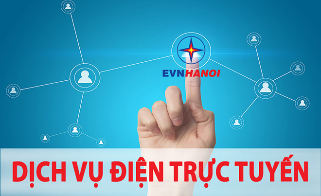 EVN HANOI cung cấp dịch vụ điện trực tuyến - 1