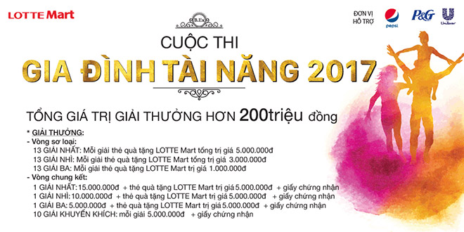 Lotte Mart tìm kiếm “gia đình tài năng 2017” - 1