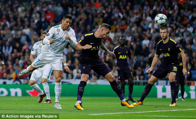 Real Madrid - Tottenham: &#34;Người nhện&#34; thăng hoa, Ronaldo cứu giá - 1