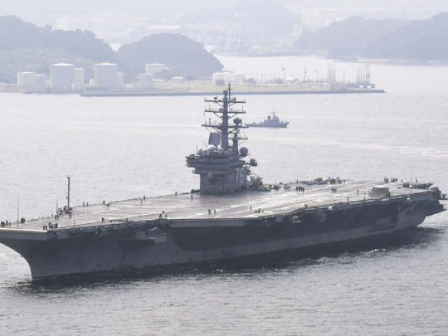 40 tàu chiến Mỹ tập trận, Triều Tiên dọa tung đòn không thể hình dung