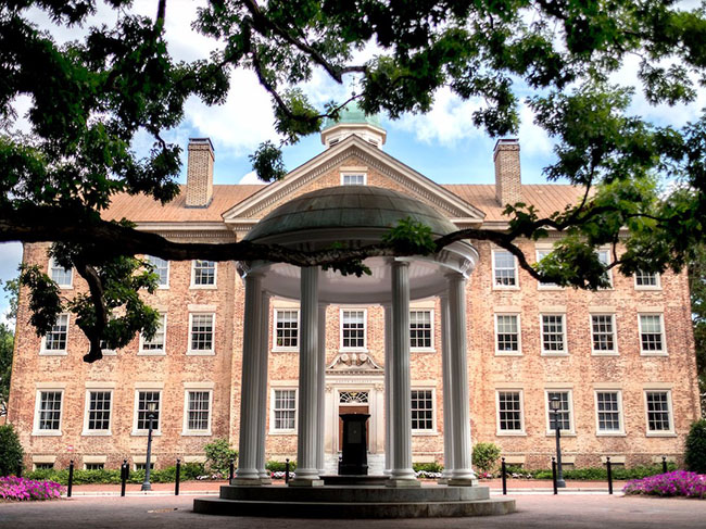 6. Đại học Bắc Carolina, Chapel Hill, Bắc Carolina