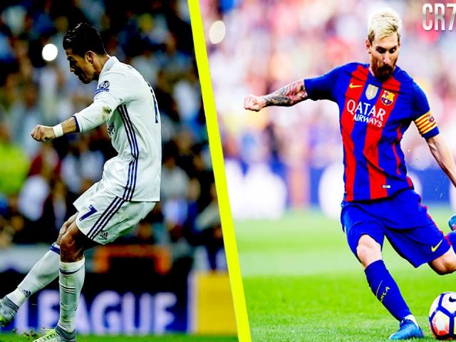 Messi sút phạt siêu hạng, vẫn ”hít khói” kỷ lục của Ronaldo