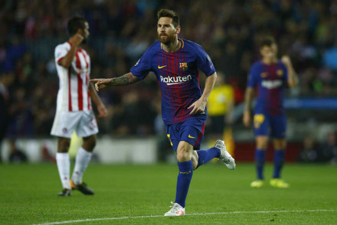 Ronaldo gọi, Messi trả lời: &#34;Húc&#34; đổ mốc 100 bàn cúp châu Âu - 2