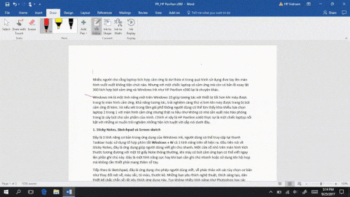 HP Pavilion x360 - Làm được nhiều hơn với Windows Ink - 2