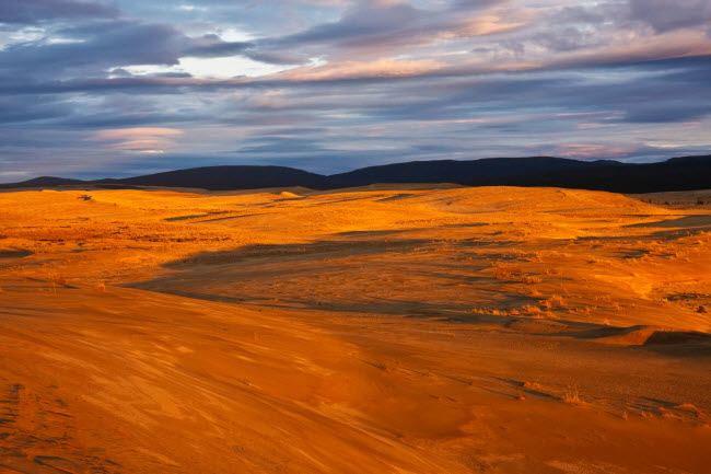 Những cồn cát tuyệt đẹp trong vườn quốc gia Thung lũng Kobuk.