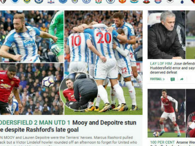 MU thua sốc: Báo chí an ủi Mourinho, mắng ”Người băng” xối xả
