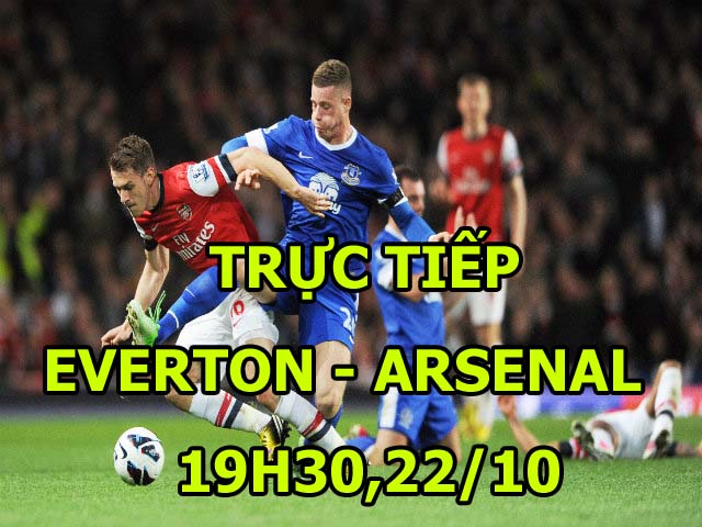 TRỰC TIẾP bóng đá Everton - Arsenal: ”Pháo thủ” run rẩy