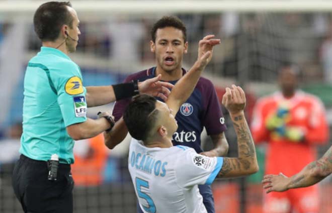 Marseille - PSG: Thẻ đỏ Neymar & vỡ òa phút 90+3 - 1