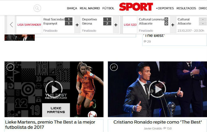 Ronaldo hay nhất: Báo chí kính nể tôn là &#34;Vua&#34;, Messi - Ronaldo không bầu cho nhau - 2