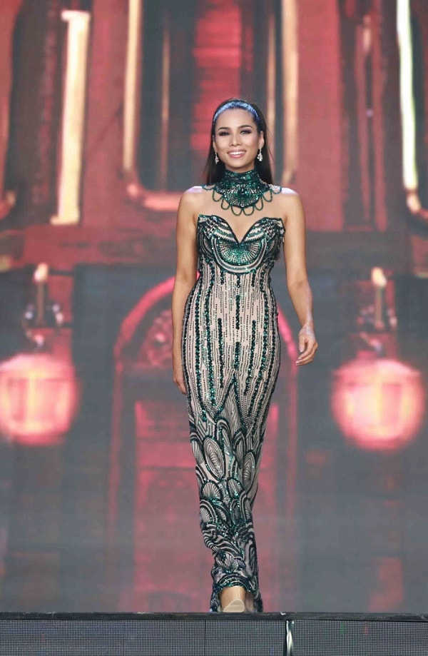 Huyền My ngậm ngùi dừng chân Top 10 Hoa hậu Hòa Bình - 4